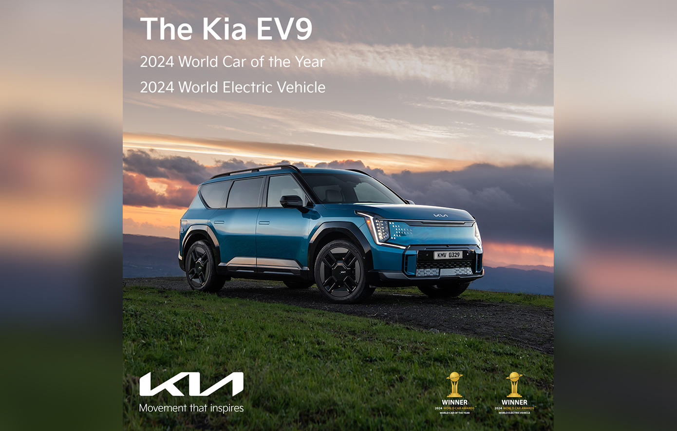 Το Kia EV9 σαρώνει τα Παγκόσμια Βραβεία Αυτοκινήτου