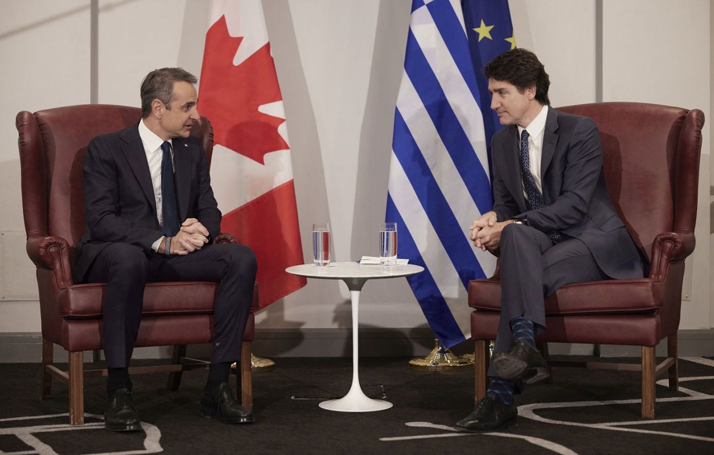 Συνάντηση Μητσοτάκη – Τριντό: «Η Ελλάδα θα είναι η πρώτη χώρα που θα πάρει τα νέα Canadair» &#8211; «Εντυπωσιακή η αλλαγή στην οικονομία»