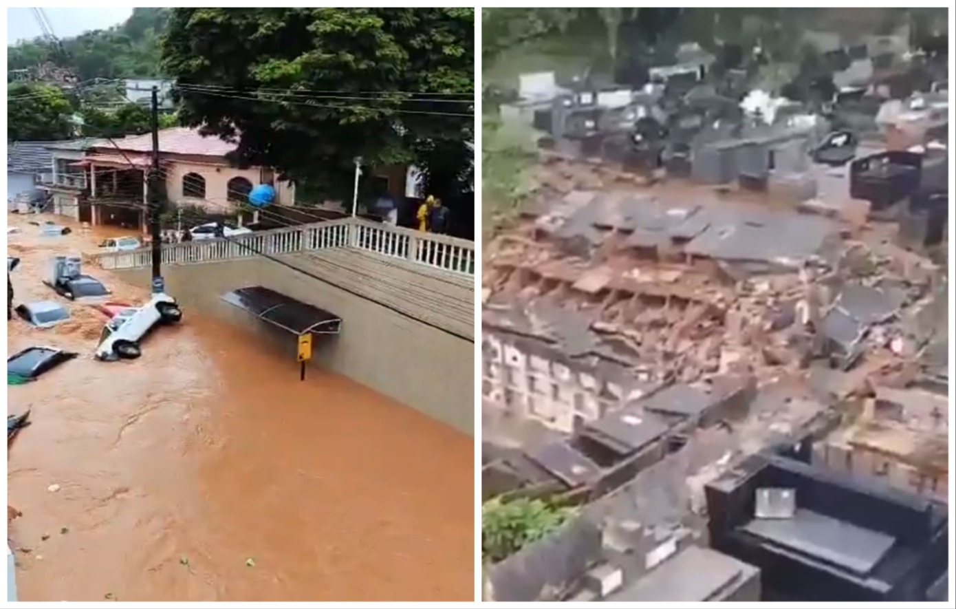Τουλάχιστον 20 νεκροί από τις καταρρακτώδεις βροχές και πλημμύρες στη Βραζιλία