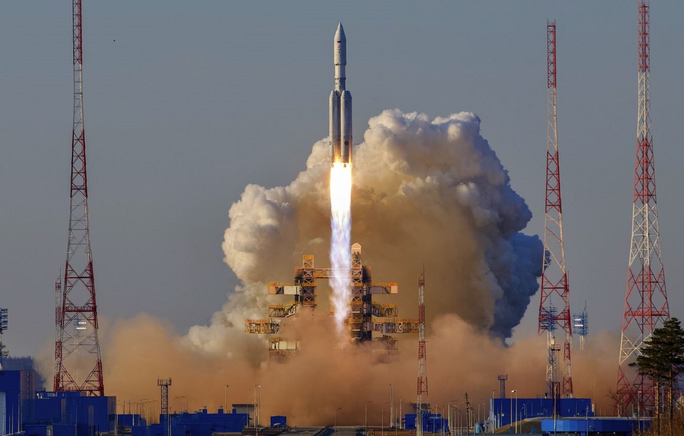 Βίντεο με την εκτόξευση του διαστημικού πυραύλου Angara-A5