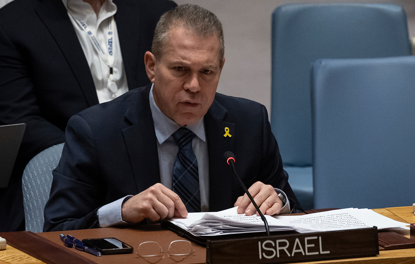 Η ένταξη παλαιστινιακού κράτους στον ΟΗΕ θα ήταν «ανταμοιβή για τα πιο βδελυρά εγκλήματα» λέει πρεσβευτής του Ισραήλ