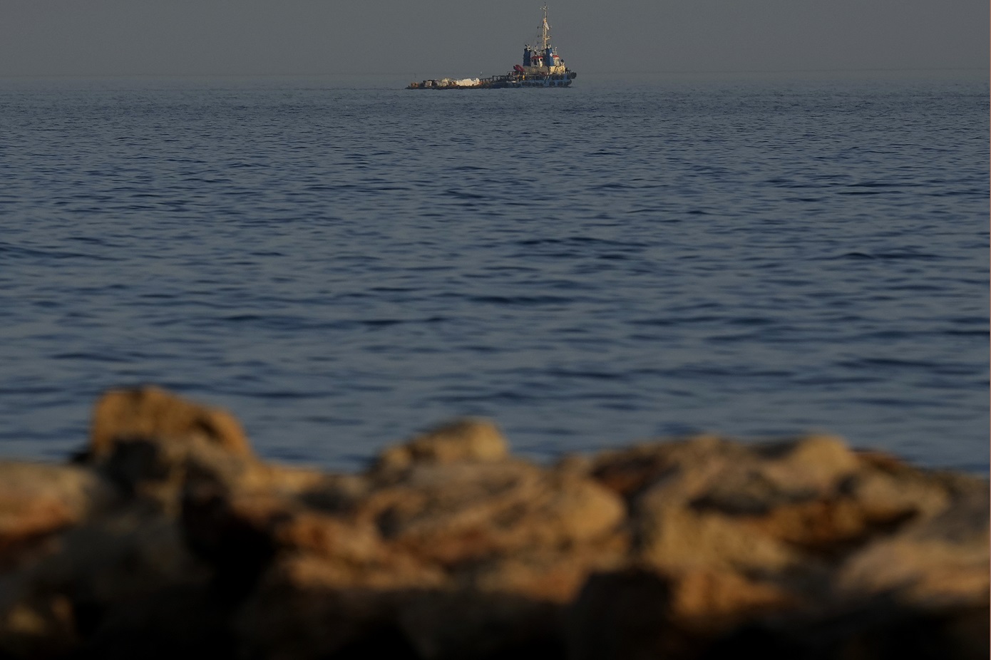 Ο ΟΗΕ λέει πως ο θαλάσσιος διάδρομος της Κύπρου βοήθησε στην μεταφορά προμηθειών στην Γάζα, αλλά δεν αρκεί