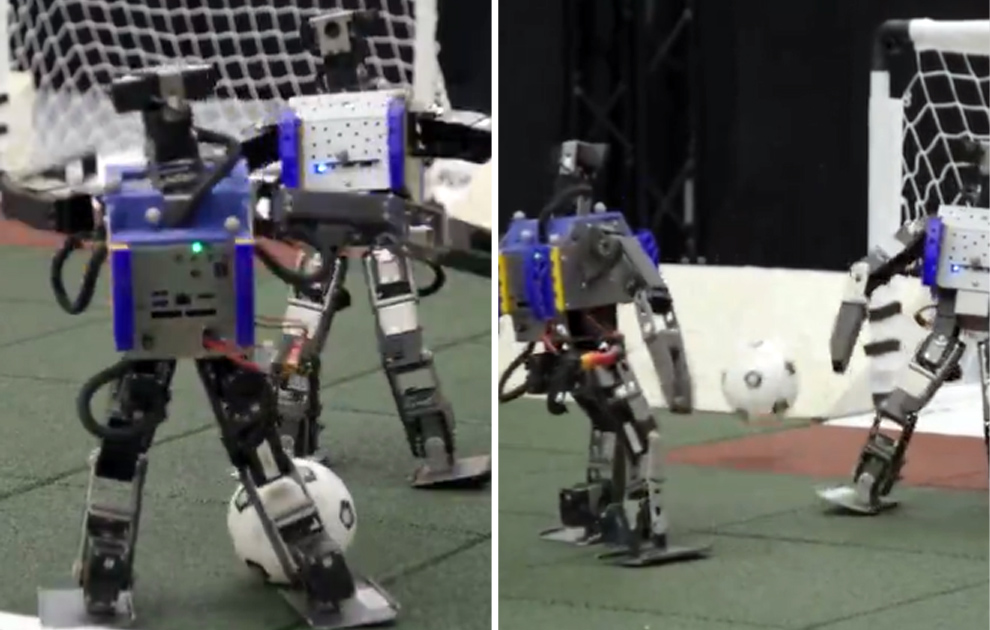 Ρομπότ της Google έπαιξαν ποδόσφαιρο και δεν τα πήγαν άσχημα