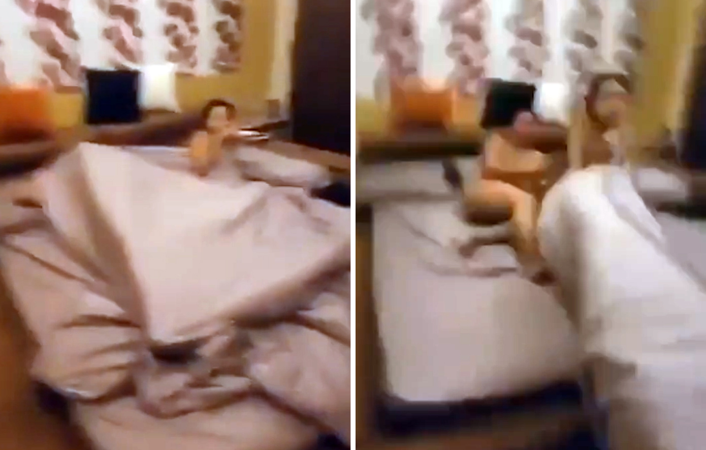 Έπιασε την πολιτικό σύζυγό του στο κρεβάτι με τον 24χρονο βουδιστή μοναχό που υιοθέτησαν &#8211; Απίστευτο βίντεο
