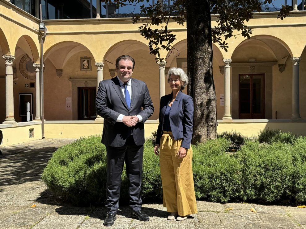Συνάντηση Πιερρακάκη – Ναντς: Ολοκληρώθηκε η επίσκεψη στη Φλωρεντία
