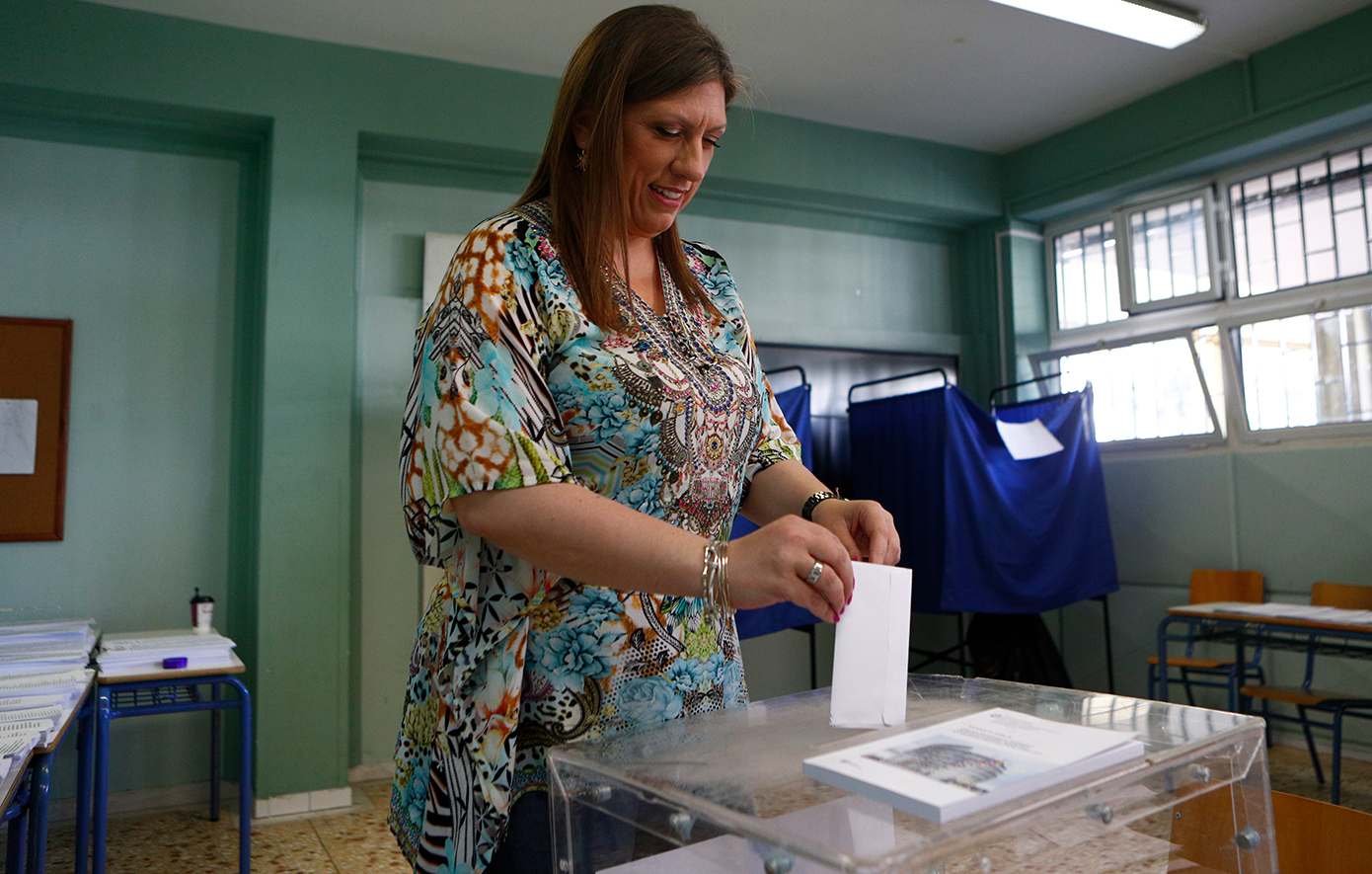 Ψήφισε η Ζωή Κωνσταντοπούλου – «Πάμε να κάνουμε την αγάπη δύναμη»