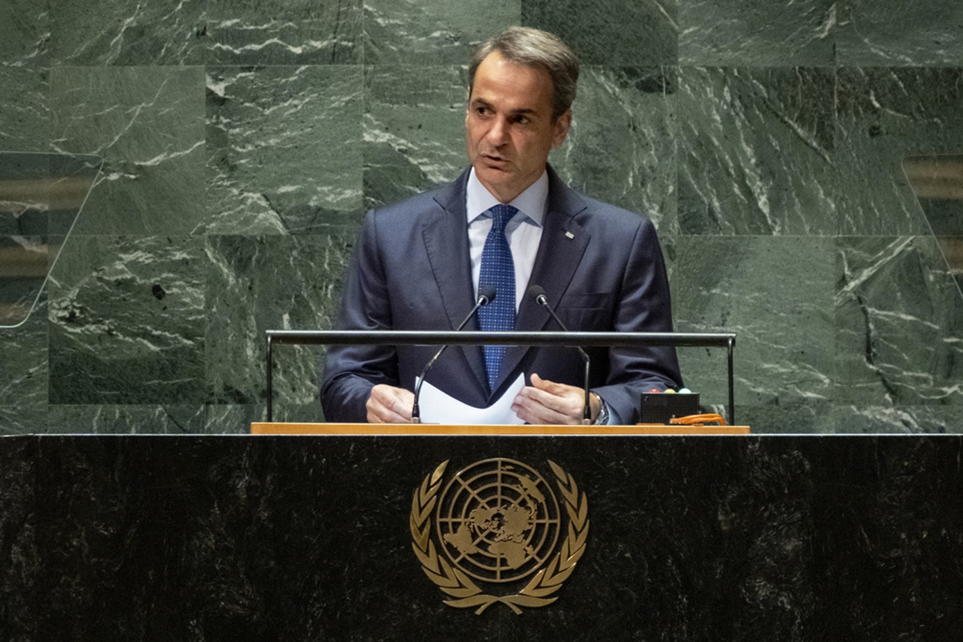 Μηνύματα Μητσοτάκη από τη Νέα Υόρκη