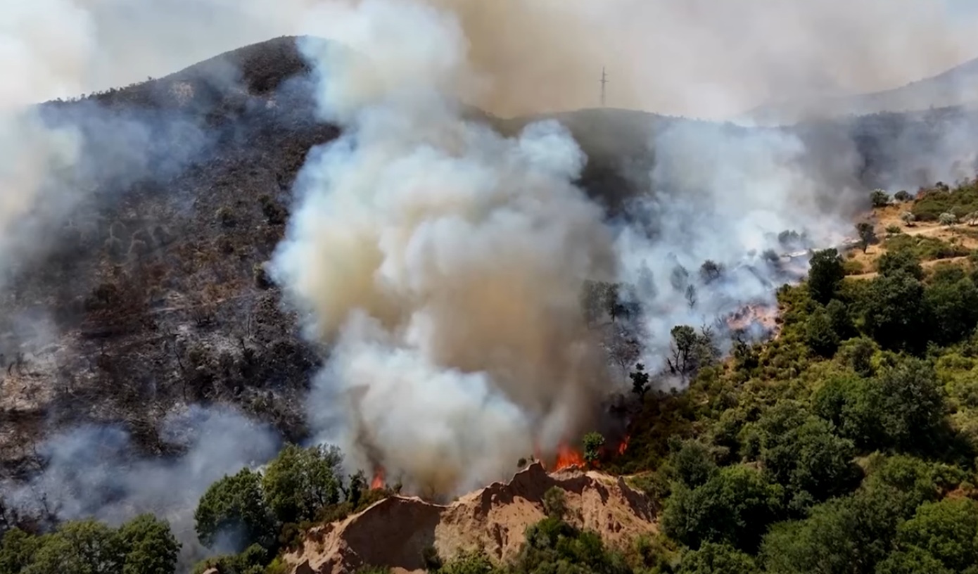 Μετρούν τις πληγές τους οι ομογενείς από τις φωτιές στην Αλβανία