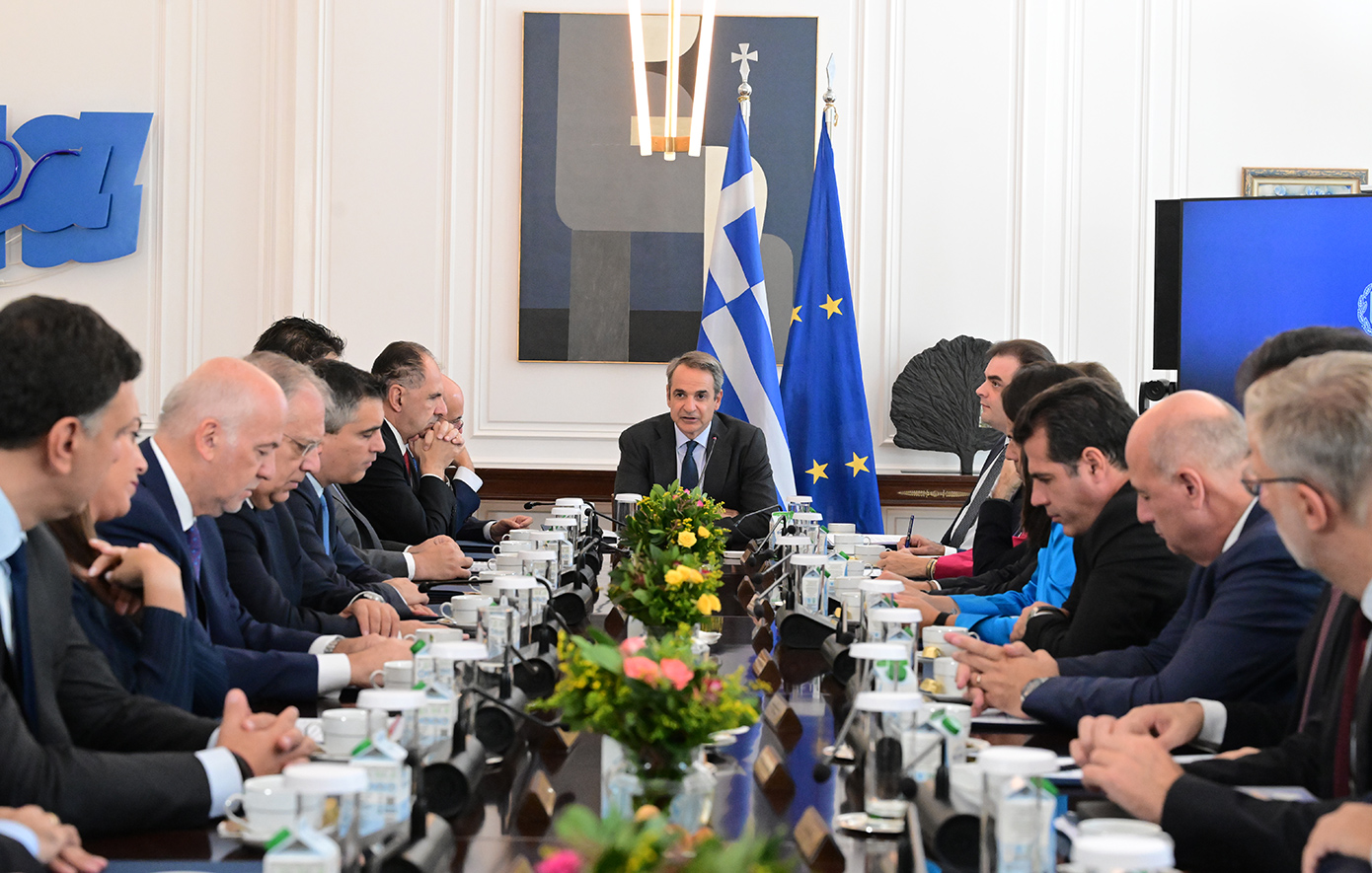 Μητσοτάκης: Οι παρεμβάσεις μας ανάχωμα στην ακρίβεια – Επιστρέφουμε το μέρισμα της ανάπτυξης στους πολίτες