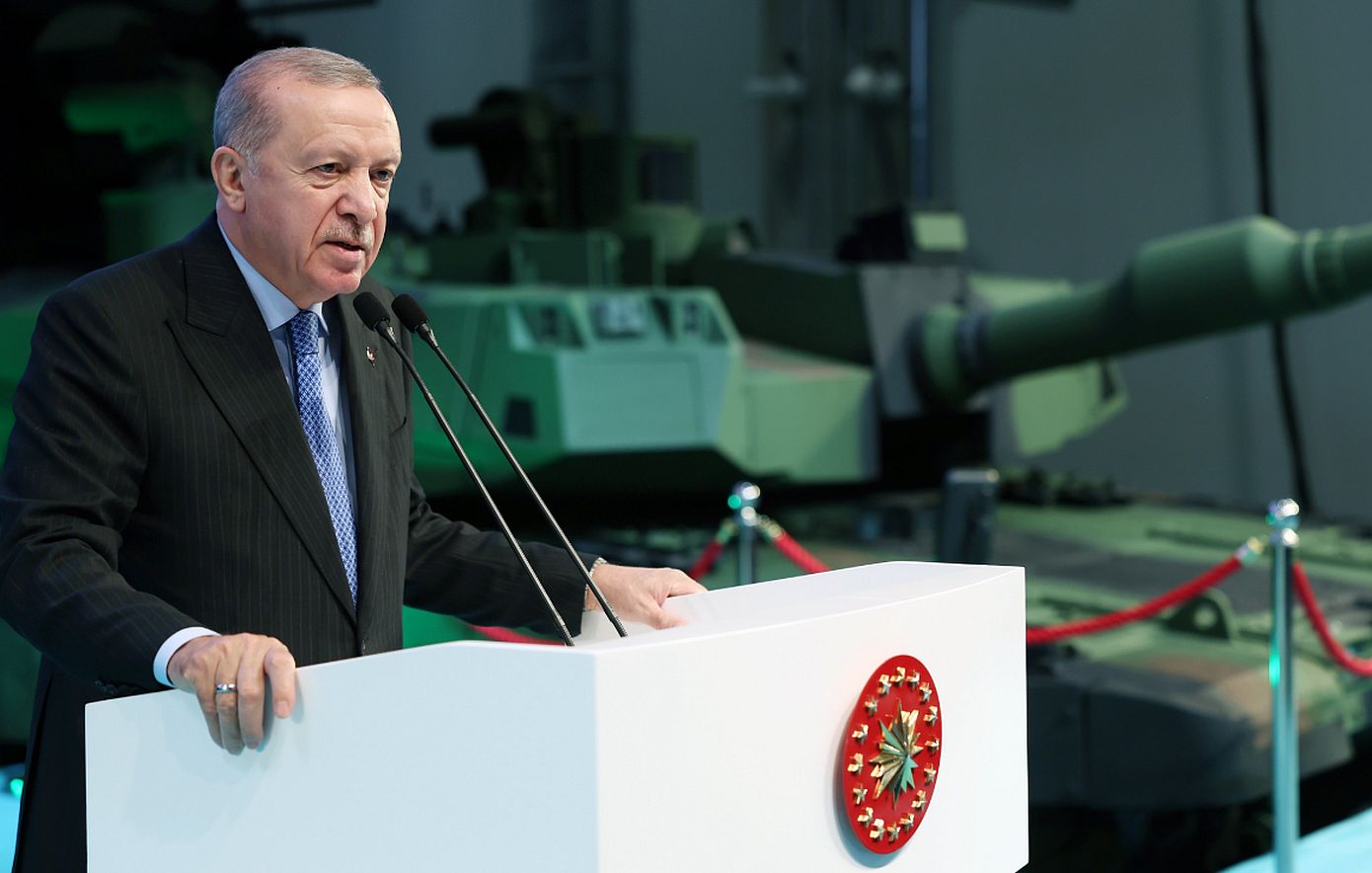 Ερντογάν: «Η Τουρκία έχει εξελιχθεί σε δύναμη στο τομέα της Άμυνας»