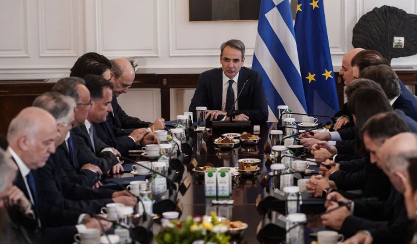 Συνεδριάζει την Τετάρτη υπό τον πρωθυπουργό Κυριάκο Μητσοτάκη το υπουργικό συμβούλιο