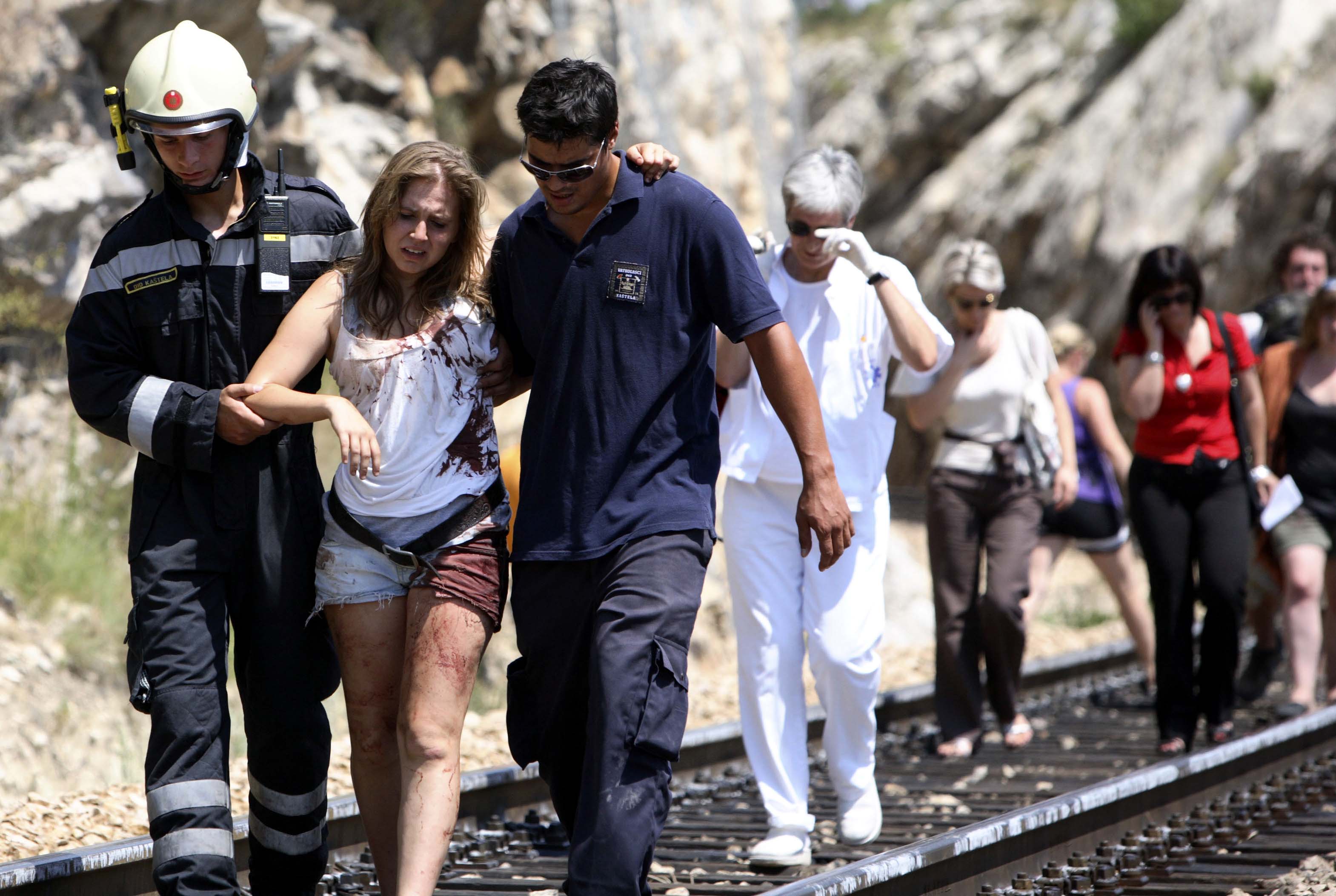Δέκα νεκροί σε σιδηροδρομικό δυστύχημα