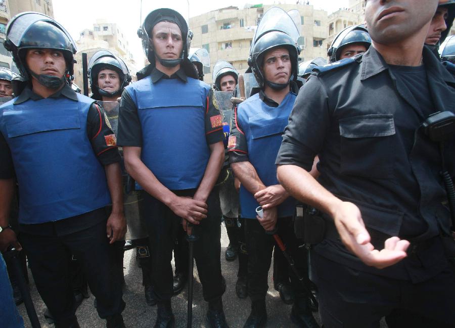 Διαδήλωση αστυνομικών στην Αίγυπτο