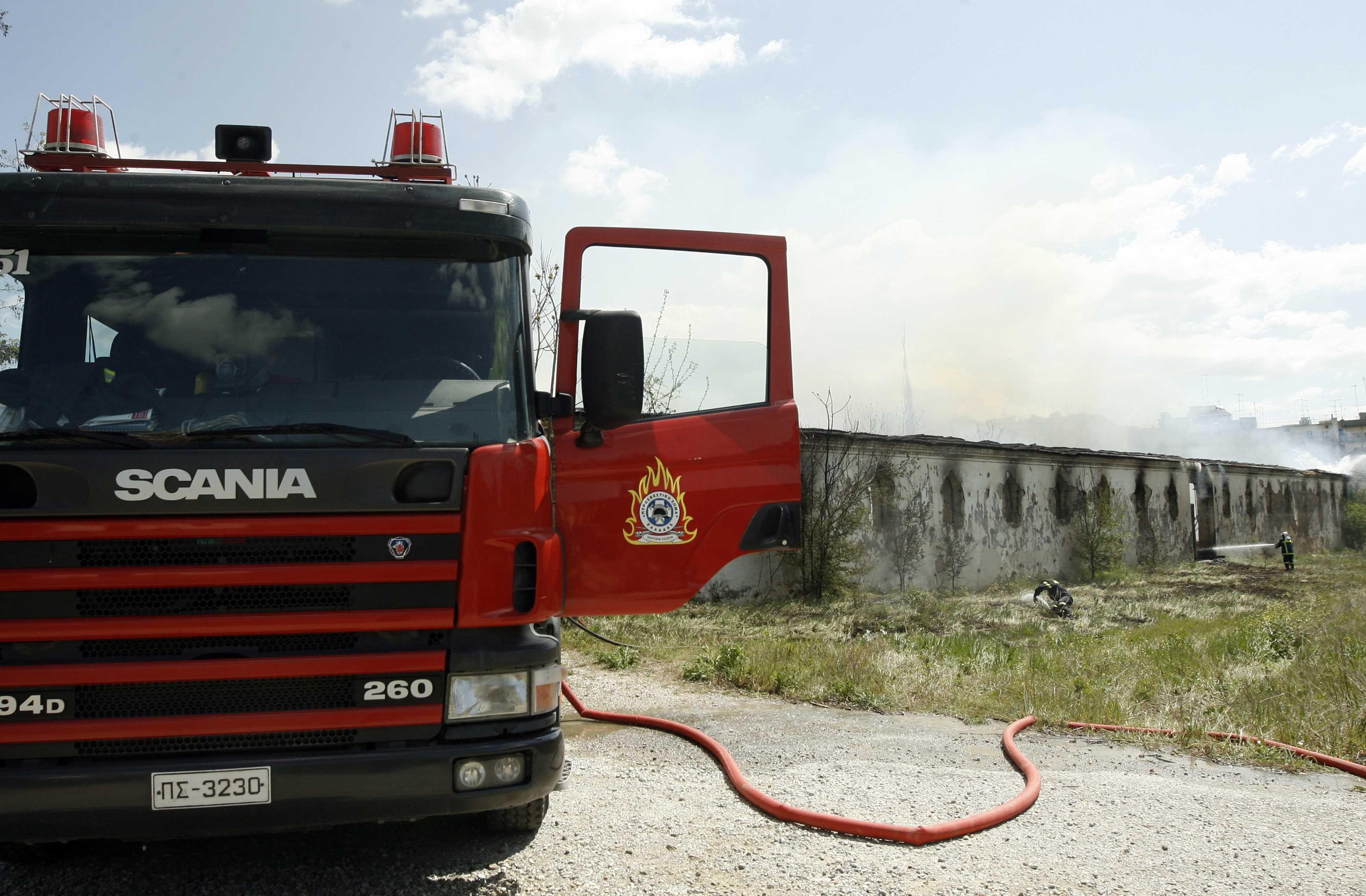 Στις φλόγες περιοχή της Μεσσηνίας