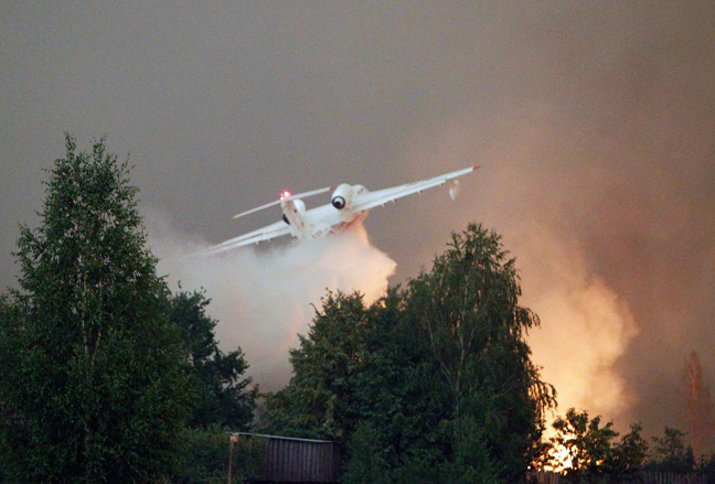 Σώθηκε ιστορικό χωριό από τη μανία της φωτιάς στη Ρωσία