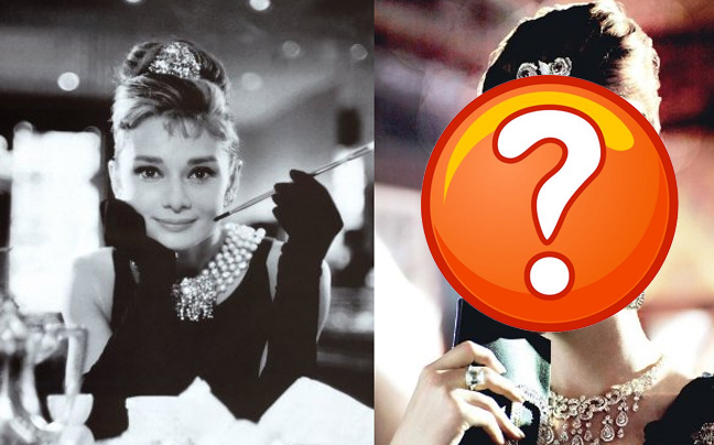 Ποια προσπαθεί να συναγωνιστεί την Audrey Hepburn;