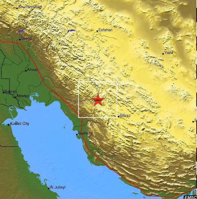 Σεισμός 5,4 Ρίχτερ στο Ιράν