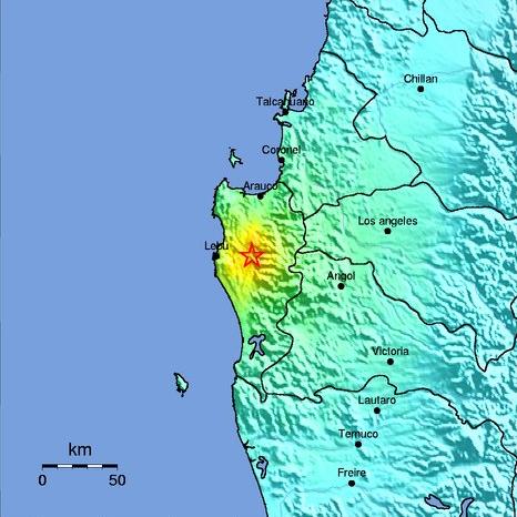 Σεισμός 5,6 Ρίχτερ στην κεντρική Χιλή