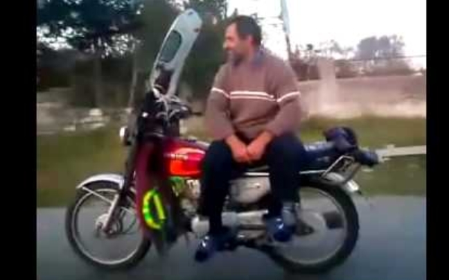 Αυτός είναι easy rider στην κυριολεξία