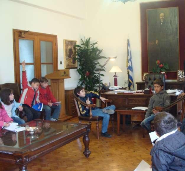 Εκπαιδευτική επίσκεψη στο δημαρχείο Χανίων