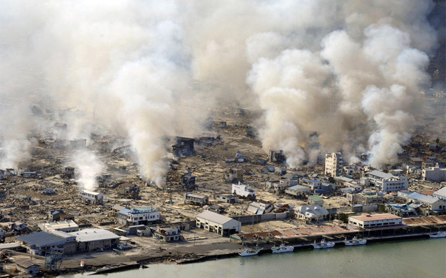 Βυθοσκόπηση στη ζώνη του σεισμού στην Ιαπωνία
