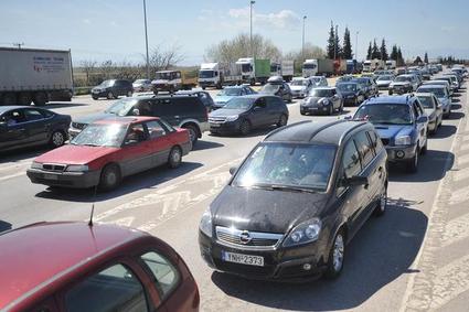 Αυξημένη κίνηση στα διόδια Μαλγάρων