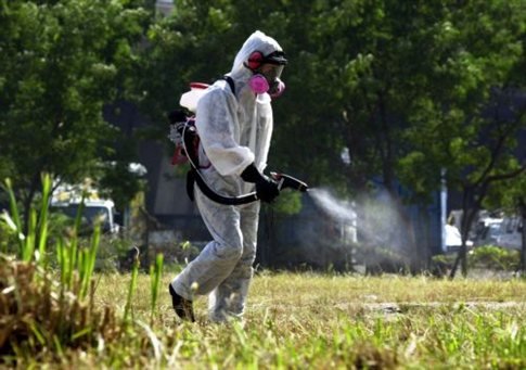 Ψεκασμοί καταπολέμησης κουνουπιών στον δήμο Λαγκαδά