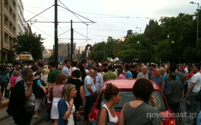 Ατύχημα στη Λεωφόρο Αμαλίας