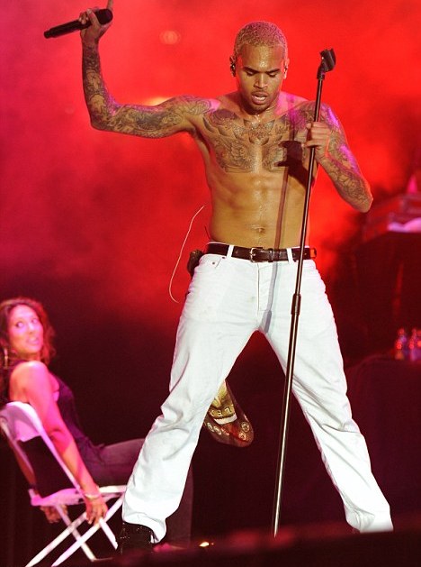 Ο Chris Brown ενθουσίασε το κοινό του