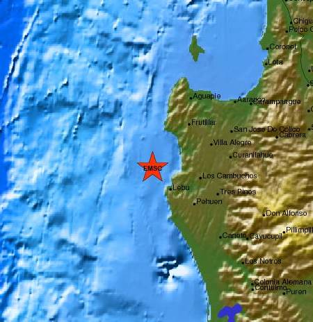 Ισχυρός σεισμός 6,3 βαθμών της κλίμακας Ρίχτερ στη Χιλή