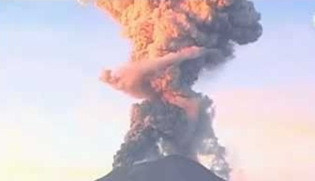 Εξερράγη ηφαίστειο στο Μεξικό