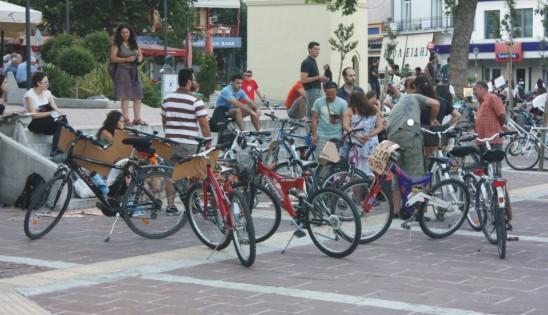 Αγανακτισμένη ποδηλατοδρομία