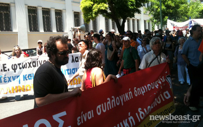 Στο υπουργείο Πολιτισμού τα σωματεία των καλλιτεχνών