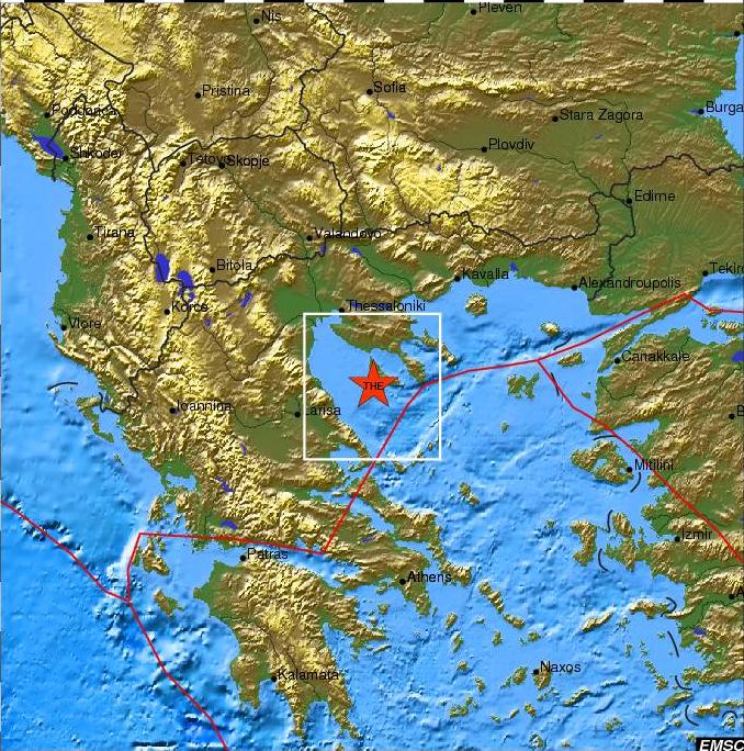 Σεισμός 4,1 Ρίχτερ στη Χαλκιδική