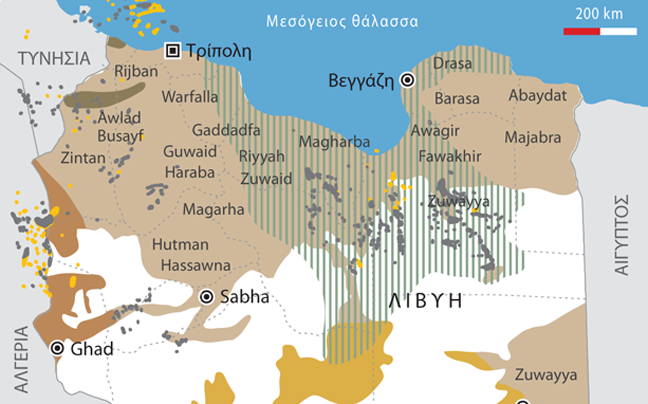 Οι φυλές της Λιβύης