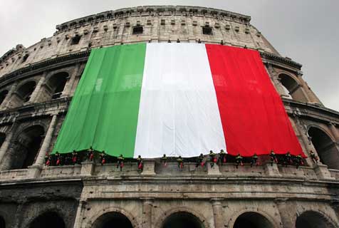 Συρρίκνωση του ιταλικού ΑΕΠ κατά 2,5%