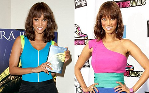 Πολυχρωμία και ξερό ψωμί για την Tyra Banks