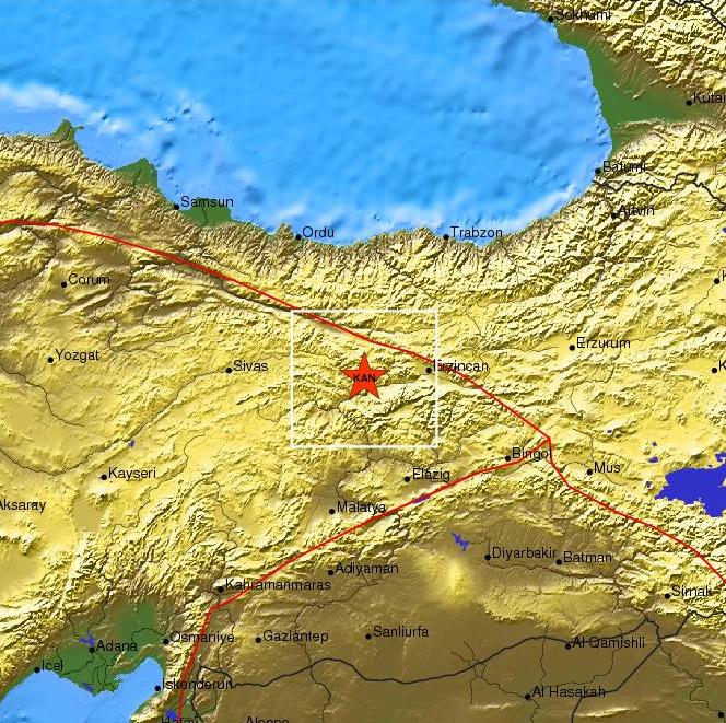 Σεισμός 5,4 Ρίχτερ στην Τουρκία