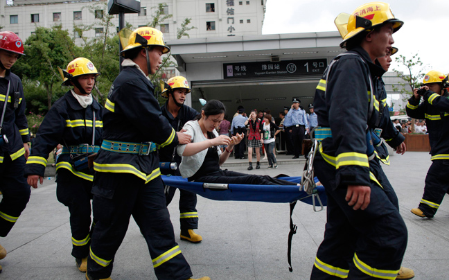 Τουλάχιστον 40 τραυματίες στο μετρό της Σανγκάης