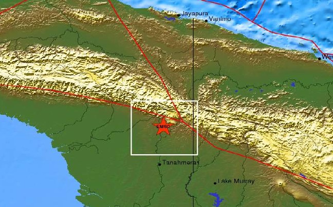 Σεισμός 5,7 ρίχτερ στην επαρχία Παπούα της Ινδονησίας