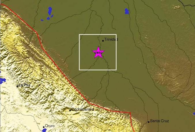 Ισχυρός σεισμός στη Βολιβία