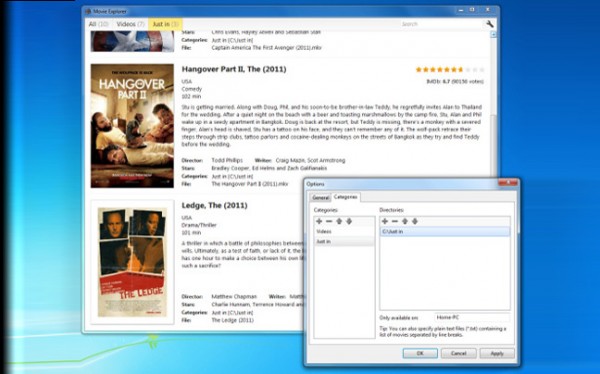 Movie Explorer: Ο βιβλιοθηκάριος των ταινιών σας για τα Windows