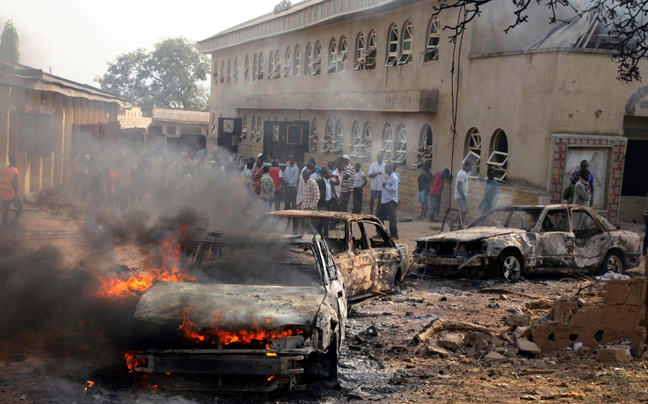 Δεκάδες εκρήξεις σε διάστημα λίγων λετπών στη Νιγηρία