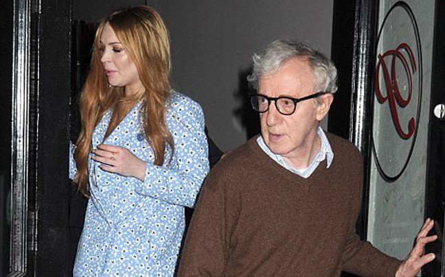 Δείπνησαν μαζί Lindsay Lohan και Woody Allen