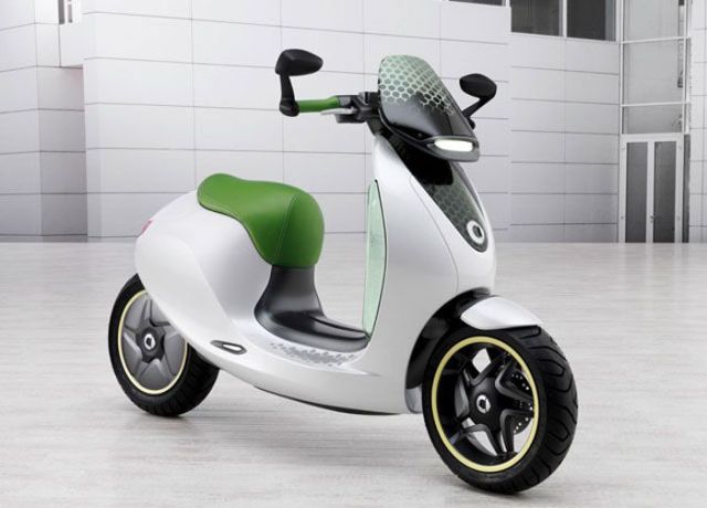 Ηλεκτροκίνητο scooter με υπογραφή της Smart