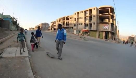 Κάνοντας skateboard στην Αιθιοπία&#8230;