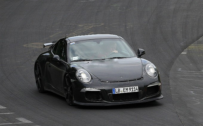 Η Porsche 911 GT3 δοκιμάζεται στο Nurburgring