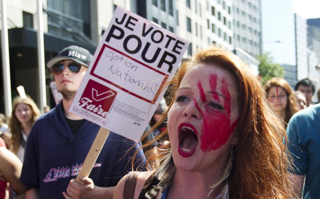 Συλλήψεις φοιτητών σε διαδήλωση στο Μόντρεαλ