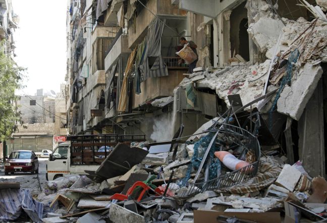 Συνεχίζονται οι μάχες στο Χαλέπι της Συρίας