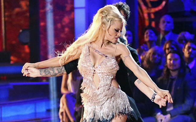 Η Pamela Anderson άναψε φωτιές στο Dancing